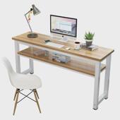 电脑桌窄靠墙长条桌桌家用卧室桌书桌学习桌长方形桌简易办公桌子