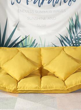 d7大八格家居休闲折叠懒人沙发卧室宿舍双人阳台可躺可睡沙发床