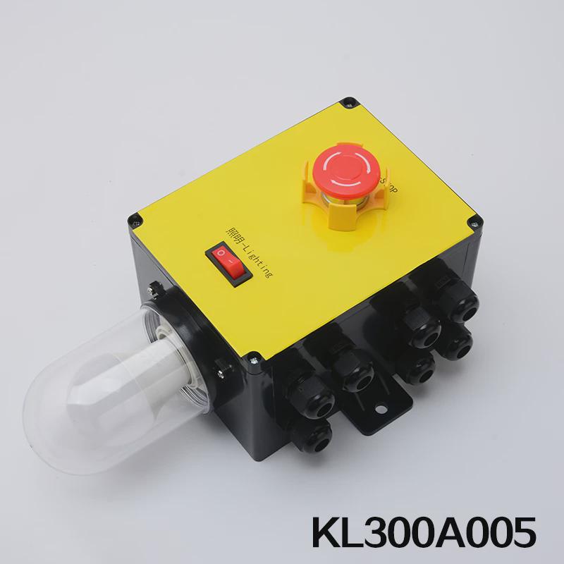 电梯底坑检修盒kl300a004005006轿底急停检修照明力适用康盒配件