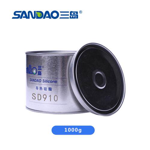 三岛sd910电脑cpu散热膏白色笔记本主板导热电子元器件膏散热硅脂