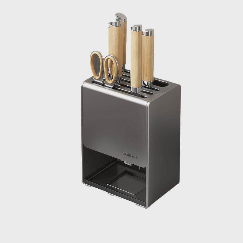 2O6X筷子收纳盒厨房筷子筒家用筷笼台面筷子篓壁挂沥水置物架筷筒