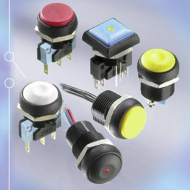 按钮开关型号irp3f452防水金属按钮开关apem开关16mm