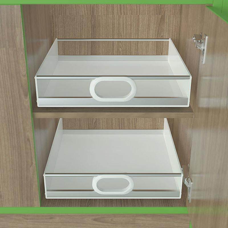 家用厨房橱柜滑轨托盘抽屉塑料加不锈钢收纳盒分层整理储物拉篮,商业/办公家具,置物架/陈列架/储物架/展示架,淘宝优惠券,粉丝福利购,淘宝优惠卷