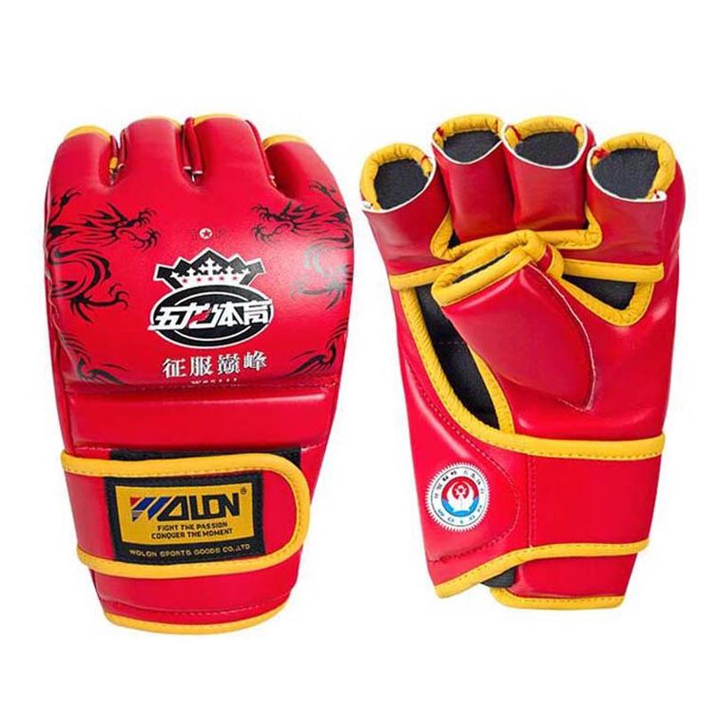 五龙mma半指成人沙袋散打训练搏击拳击手套拳套格斗泰拳