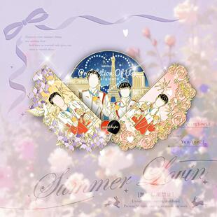 新款莎头组合旋转金属徽章王楚钦孙颖莎巴黎奥运会登顶合照徽章