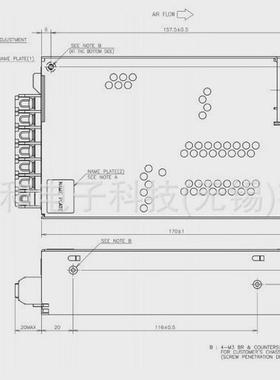 电源SWS300-24升级为RWS300B-24