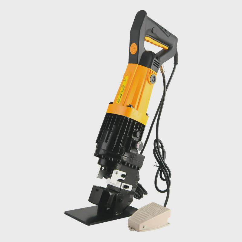 电动液压冲孔机角铁槽钢角钢扁铁打孔手提式电动液压打孔器MHP-20