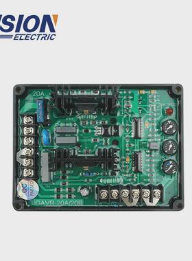 无刷柴油发电机配件GAVR-20B黑色电位器自动电压调节器调压板20A