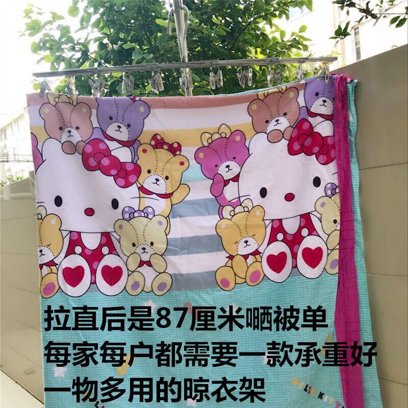 爆款不锈钢袜架防风婴儿毛巾夹折叠多夹子晾衣架晒衣架内衣架晒袜