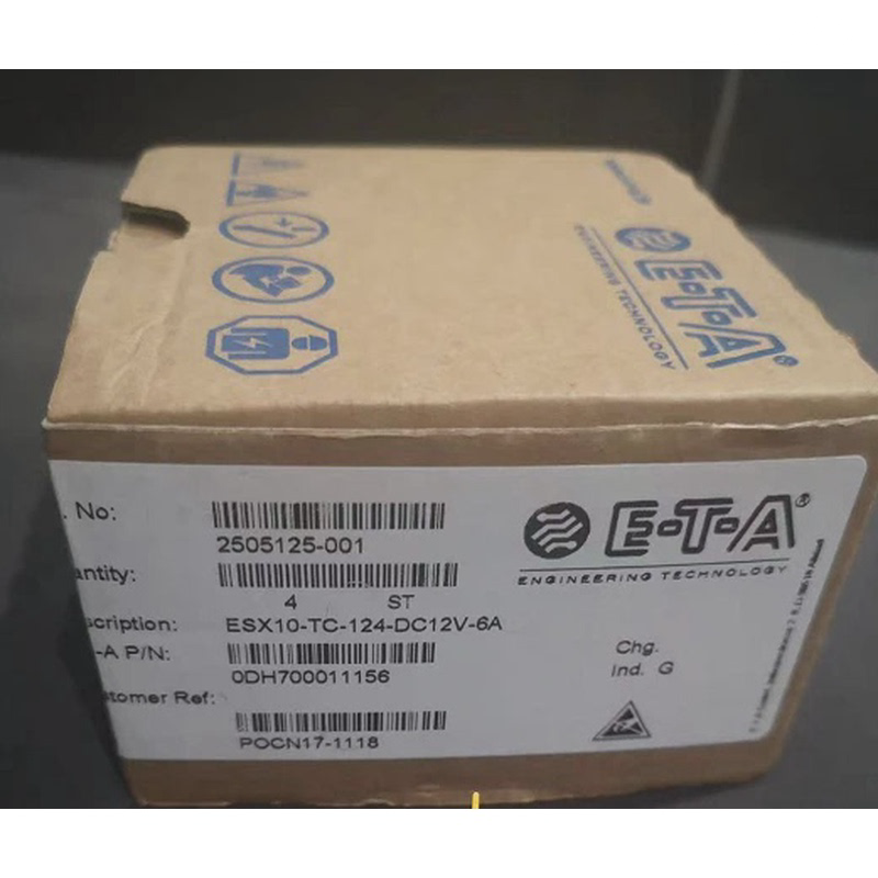 询价E-T-A ESX10-TC124-DC12V-6A 2505125-001 POCN17-1118 0DH70