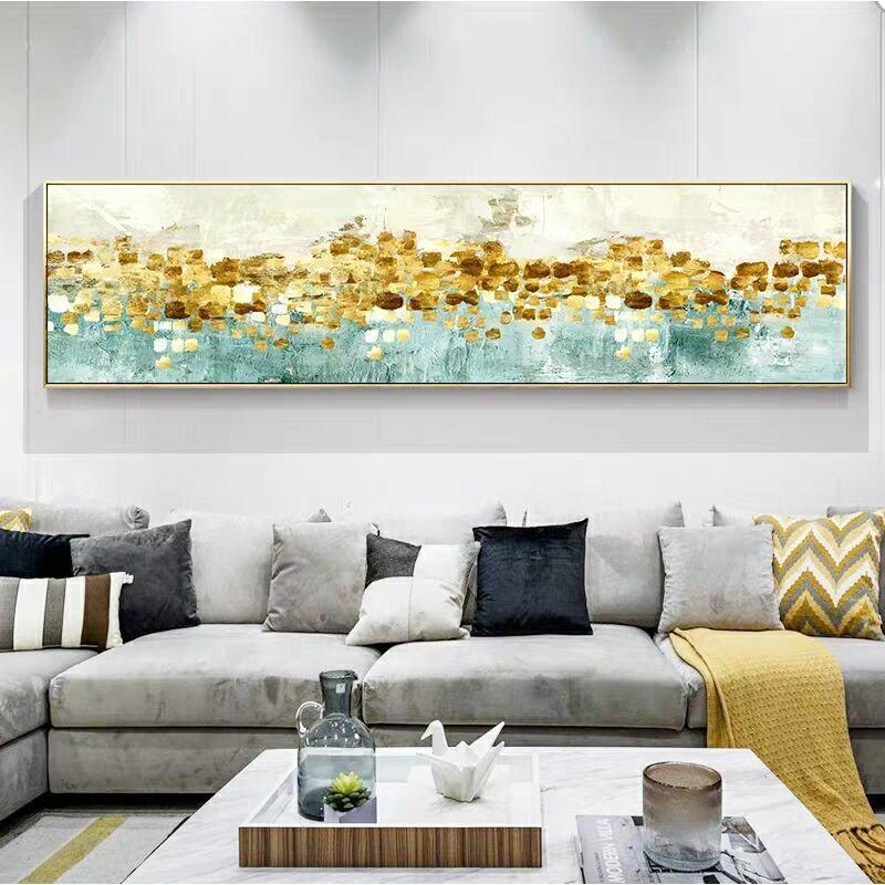 卧室挂画装饰画床头画框有免打孔墙上墙画风格简约现代背景墙
