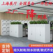 W7办公室文件柜铁皮资料抽屉柜家用储物小柜子带锁收纳落地钢制柜