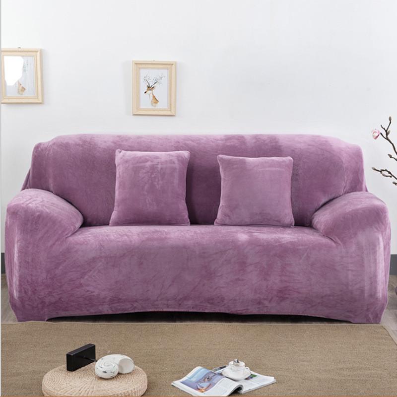 热销皮毛绒加厚弹力沙发套全包沙发垫子布艺秋冬沙发巾罩全盖欧式