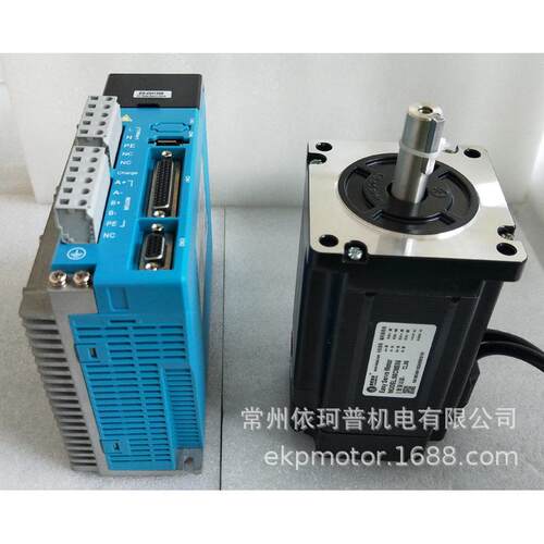 86闭环高压步进电机套装8.5n混合伺服输入110v驱动器hbs1108