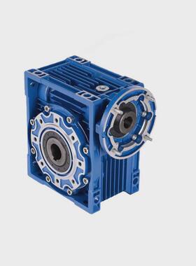 铝合金电机配涡轮RV减速机YS7124/8024B5B14立式三相异步电机现货