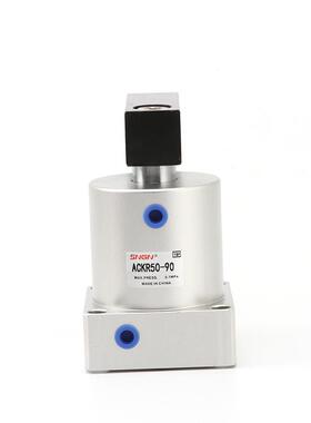 ACK转角气缸转角下压气缸硬质氧化密封ACKR50-90