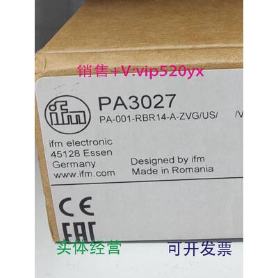 现货供应IFMPA3027PA3028PA3029PA3060全新易福门现货