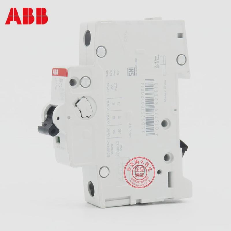 ABB低压开关S200系列微型断路器S201-C8；2CDS251001R0084