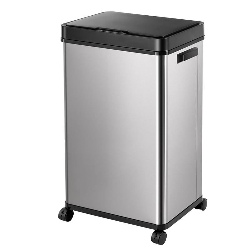 智能感应分类68l垃圾桶家用商用厨房客厅办公室带盖大容量批发