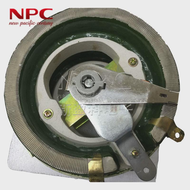 1000w双联瓷盘滑动bc1-2-500w10rj大功率可调电阻圆盘绕线变阻器