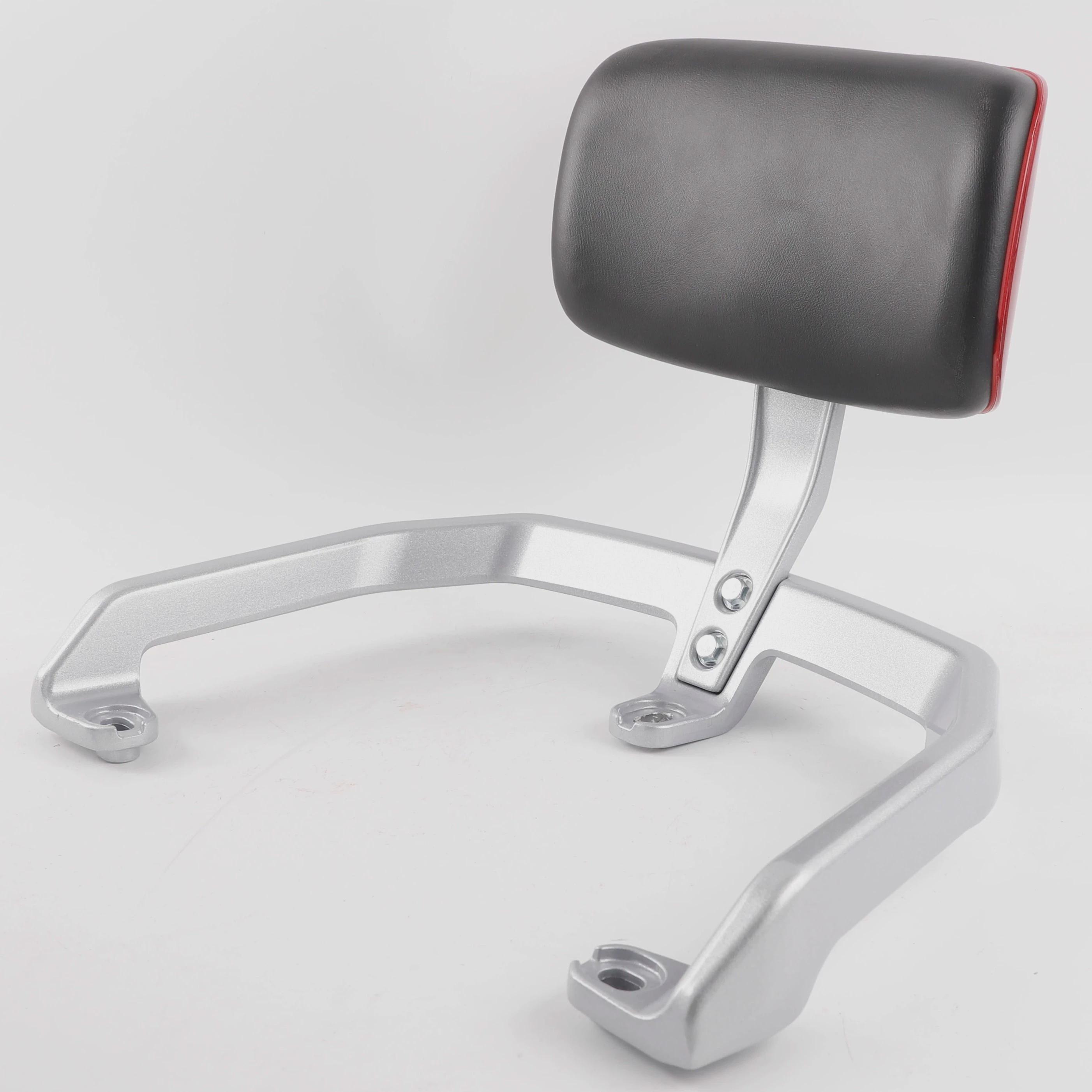 适用金箭揽行电动车尾架后靠背尾箱货架铝合金支架拉手后衣架