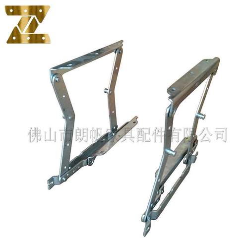 供应沙发床功能五金铰链 弹簧变铰 沙发底座推拉平移沙发床配件