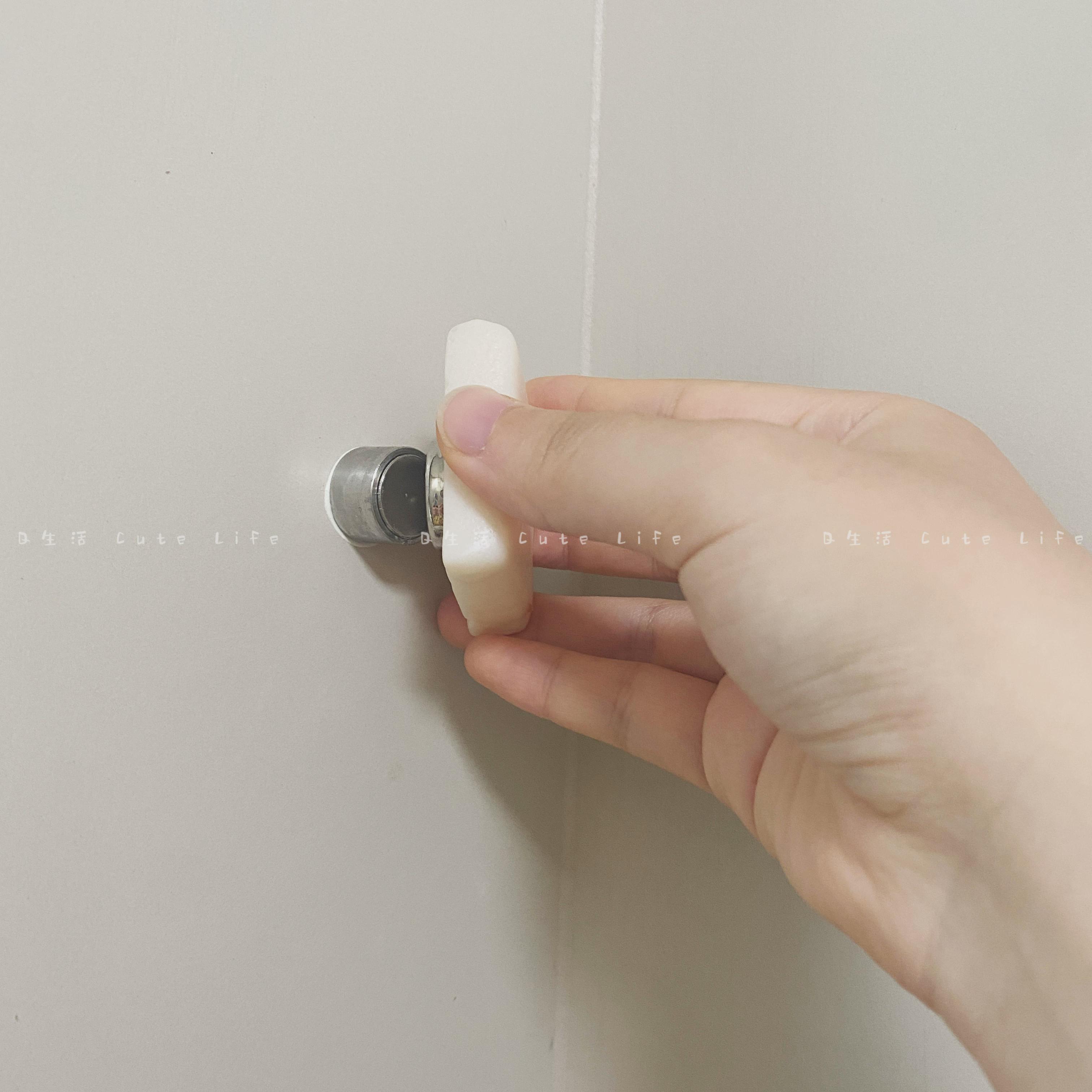 Q生活上墙吸盘磁吸肥皂架 m*ji同款不锈钢陶瓷肥皂盒双层沥水架