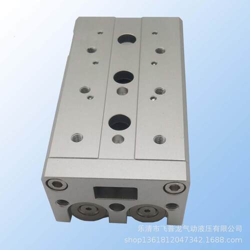 亚德客型HLQ滑台气缸HLQ16X20SA精密滑台气缸