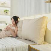 猫爪皮无大靠背床头靠垫软包2023新款 万能榻榻米床上两用组合靠枕