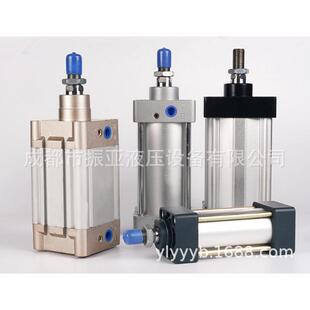 伸缩杆气动小型标准气缸加长sc80x75x100x125x150x175x200x1000s