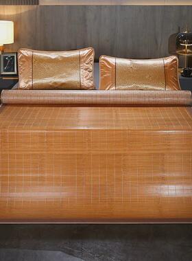 61K3凉席竹席定制1.8m床直筒1.5订做双面1.35折叠1.4夏季2m学生