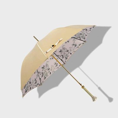 玫瑰双层太阳伞雨伞长柄遮防晒防紫外线女晴雨两用高颜值自动新款