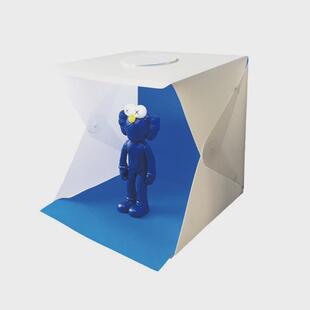 灯箱大号 摄影棚2条LED折叠迷你小型摄影棚套装 热销40 40cm便携式