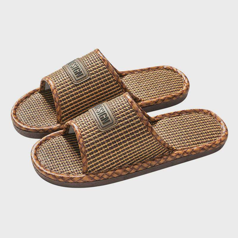 夏季室内藤草编凉拖鞋男亚麻草席防滑软底家用地板居家藤席凉拖女,居家布艺,居家亚麻拖鞋,淘宝优惠券,粉丝福利购,淘宝优惠卷