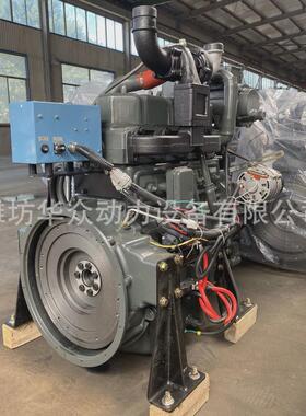 潍坊8095马力柴油R4108C发动机钓鱼船玻璃钢渔船4105船用发动机