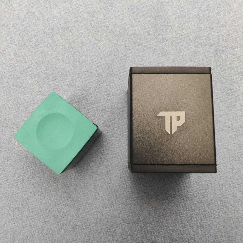 TP转折点台球巧克粉中性偏油分硬度黑8小头杆九球杆职业版
