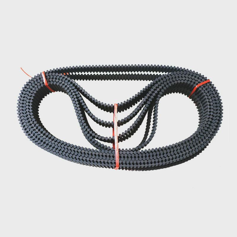 同步带黑色直供双面齿同步带da8m2600-30厂家橡胶同步带