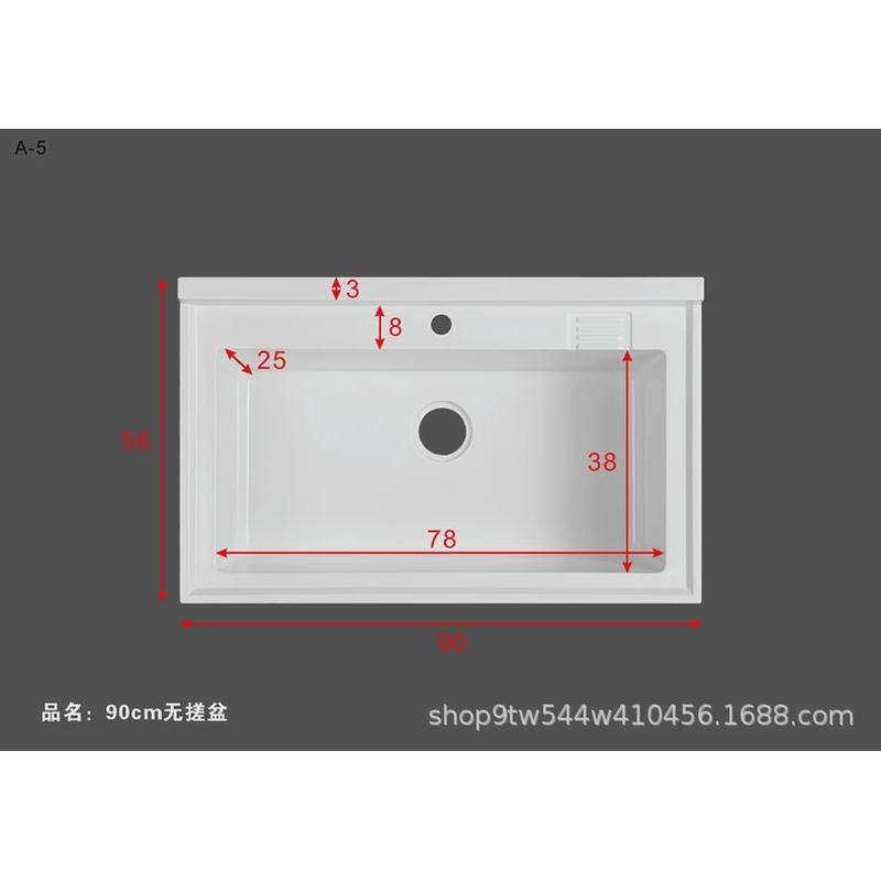 高档阳台洗衣池无搓人造石台盆带搓衣板一体盆高端石英石洗衣盆厂