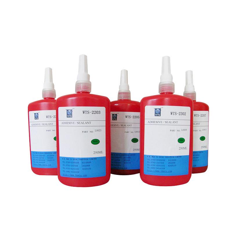 汽车机械厌氧螺丝胶绿色玻璃金属粘环保工业厌氧胶耐油防松胶