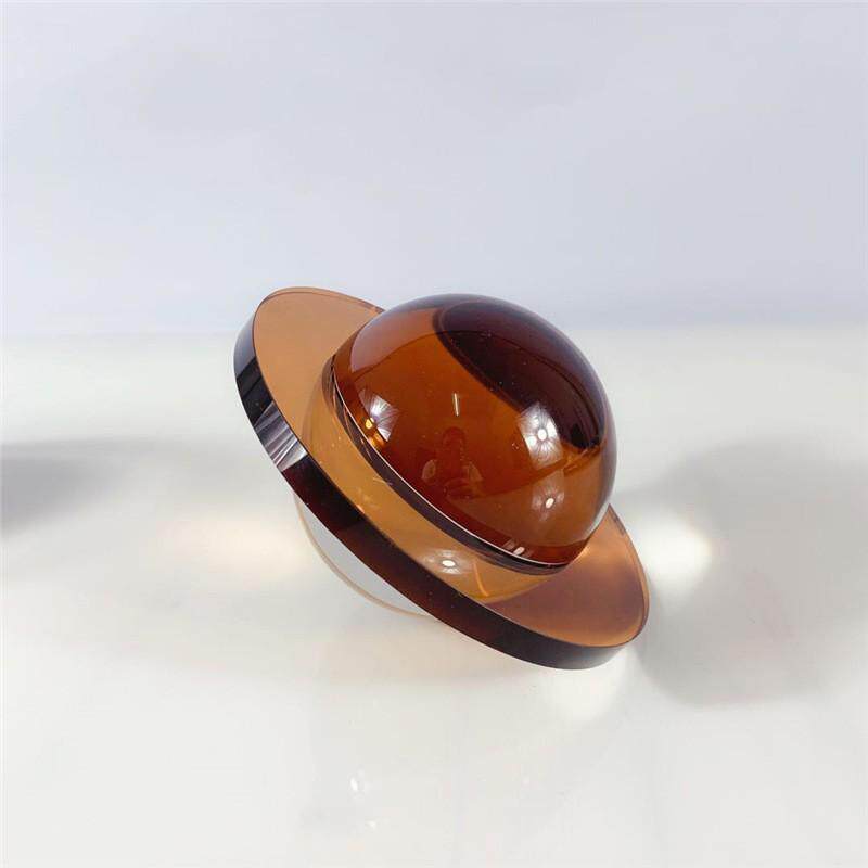 现代简约欧式水晶玻璃星球饰品书镇创意摆设样板房软装摆件