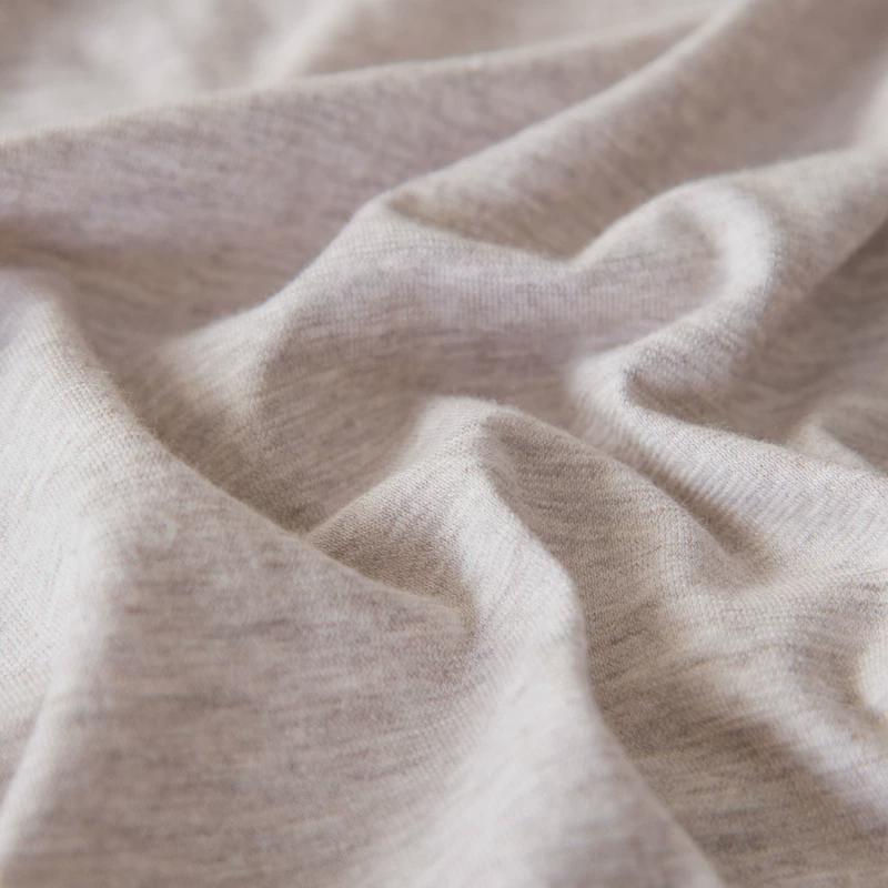 热销1F13加厚天竺棉床单单件超柔裸睡针织纯棉单人睡单学生被单三