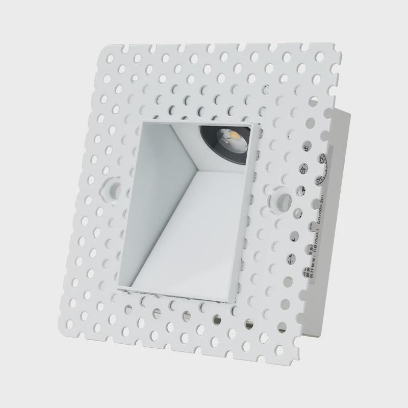 86型无边框嵌入式led人体感应地脚灯台阶酒店踏步楼梯过道灯