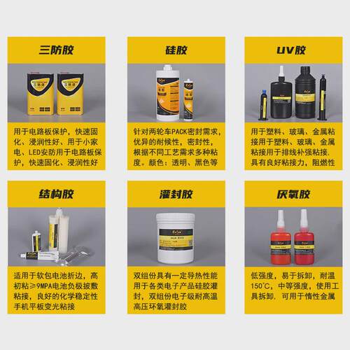 3133高强度环氧树脂AB胶30分钟固化电子件金属粘接胶替爱劳达2013