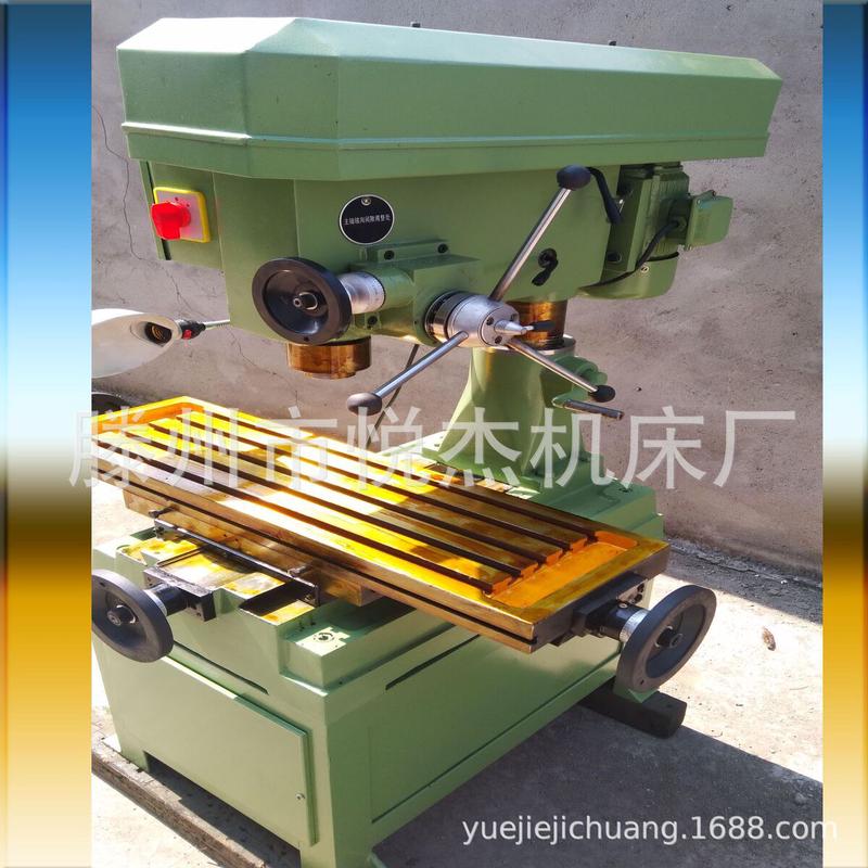 小钻铣床40钻铣床小型铣床噪音低质量好