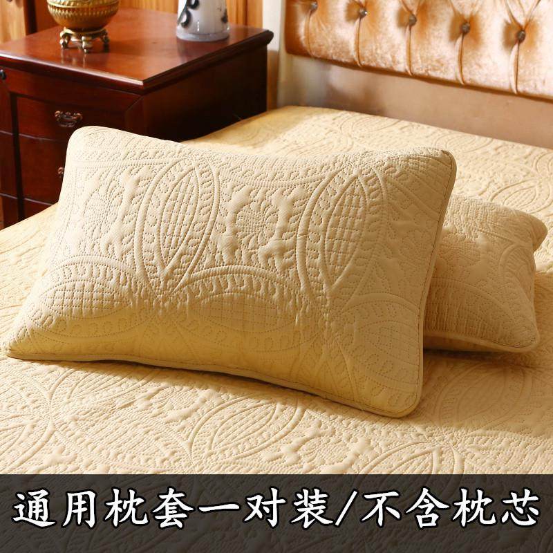 2xpj防水枕套防口水头油枕头防螨虫枕芯保护套信封套内胆48x74cm