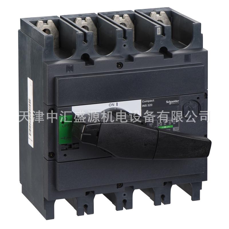 ins400旋转开关3p前连接直接负荷手柄400a负荷开关31110