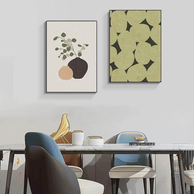 创意二联小清新静物卧室客厅装饰画壁画饭厅餐厅挂画现代简约床头