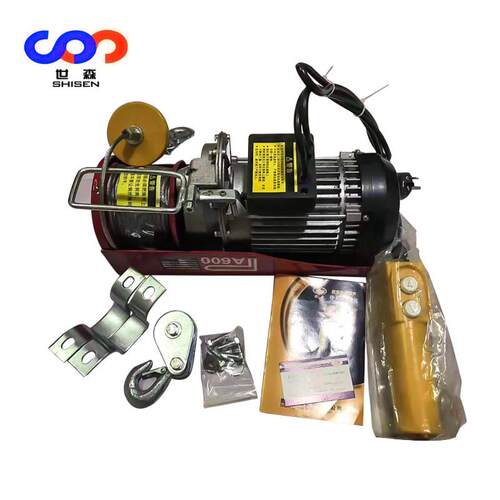 PA800微型电动葫芦220V小吊机家用装修用200-1000kg提升机卷扬机