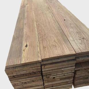 实木地板原木色家用旧木板复古风化做木板仿古背景墙装饰墙板