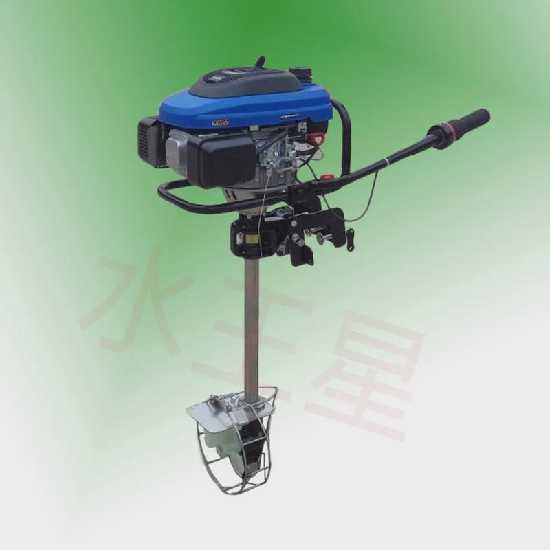 农丰利厂家直销四冲程汽油船用挂桨机动力马达推进器电动船挂机